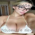 Housewife Mexico pussy